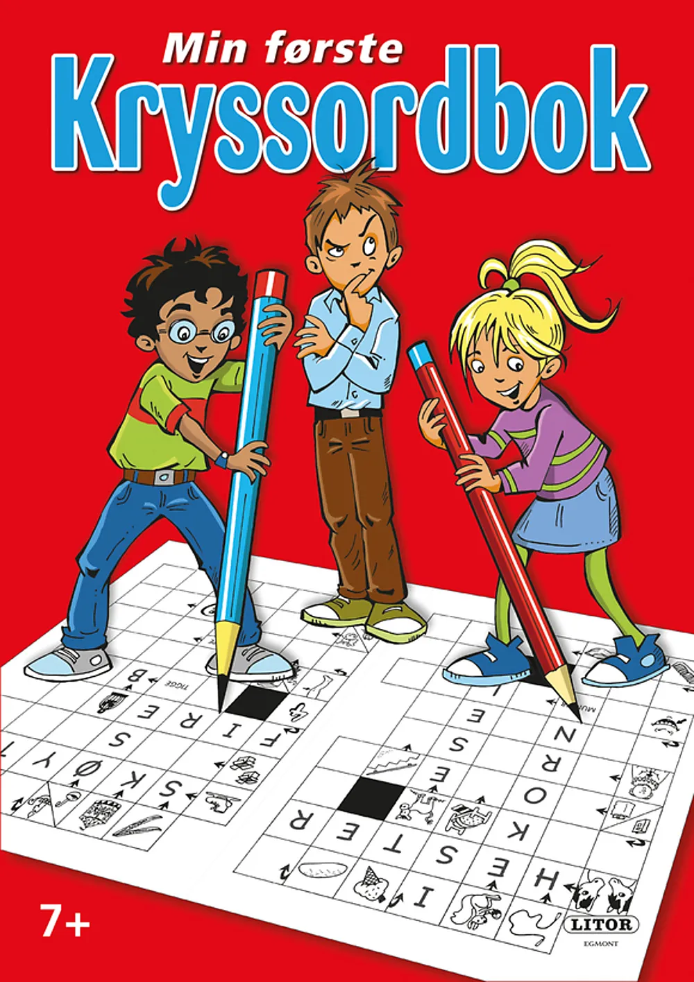 Kryssordbok Bok Min første kryssordbok