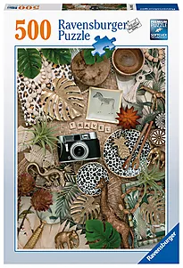 Puslespill 500 Safari collage