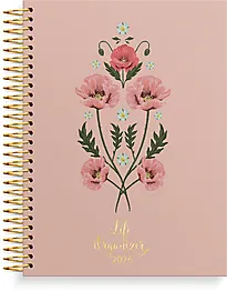 Kalender Life Organizer 2026 C5 Blomster