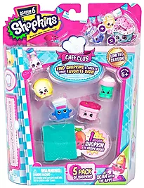 Figurer Shopkins chef club 5pk s.6