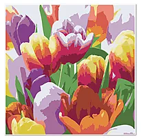 Bilde mal etter tall 20x20cm lerret