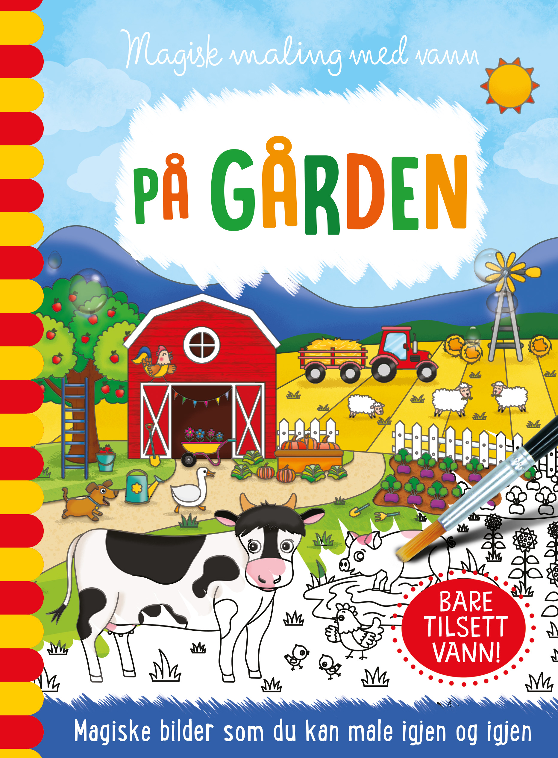 Magisk vannmaling På gården