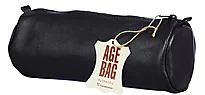 Pennal AGE BAG Ø8x22 cm skinn sort