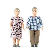 Dukkesett Lundby eldre par Charlie
