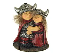 Magnet klemmende vikingebarn