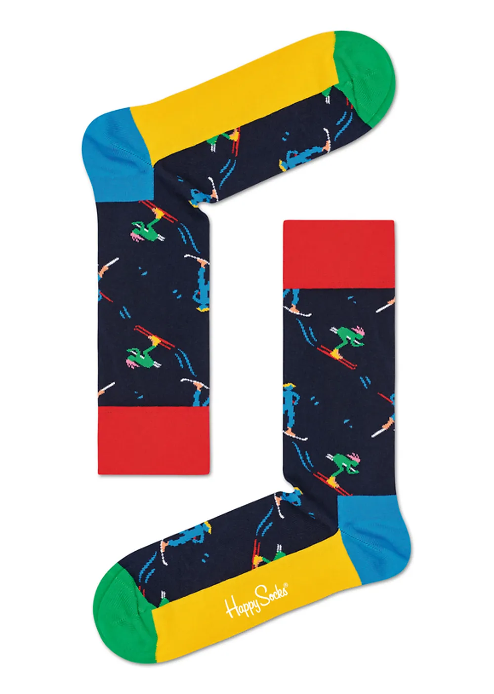 Sokker Happy Socks skiers
