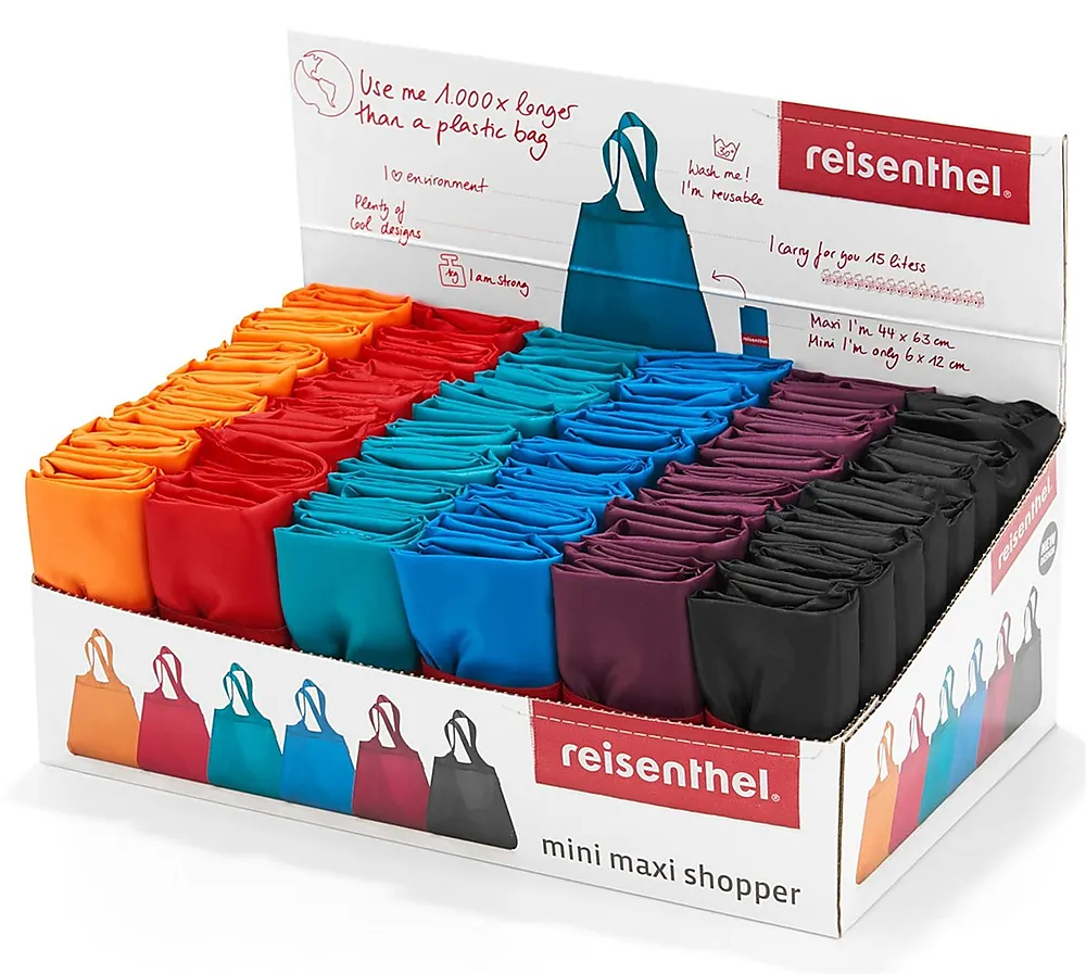 Handlenett mini maxi ass farger