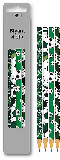 Blyanter Fotball 4 pk