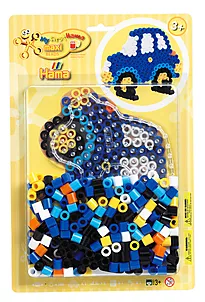 Perlesett Hama Midi bil 250 stk