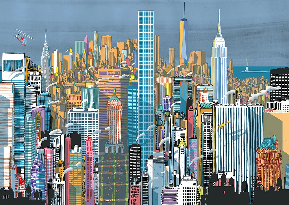 Puslespill 1000 Jeg er New York