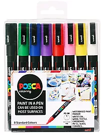Paintmarker UNI Posca PC-3M ass std (8)