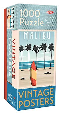 Puslespill 1000 biter vintage Malibu