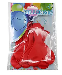 Ballonger Hjerter 8pk rød