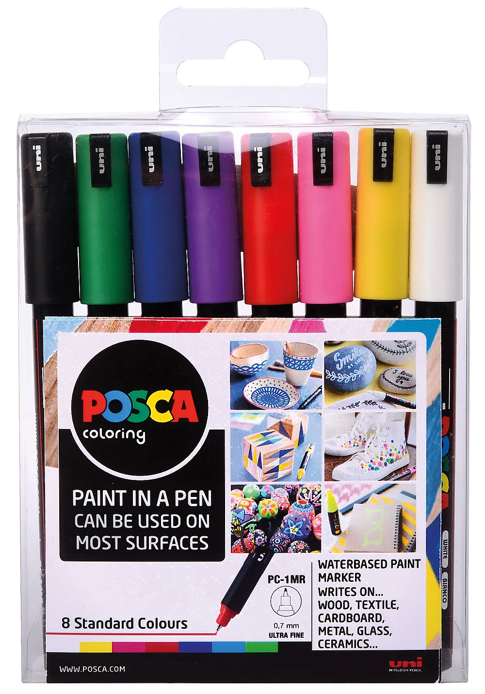Paintmarker UNI Posca PC-1MR ass std (8)