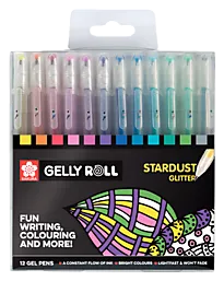 Gelepenn Sakura Gelly Roll 12stk glitter