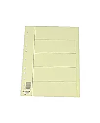 Skilleblad ESSELTE A4 5-delt manilla