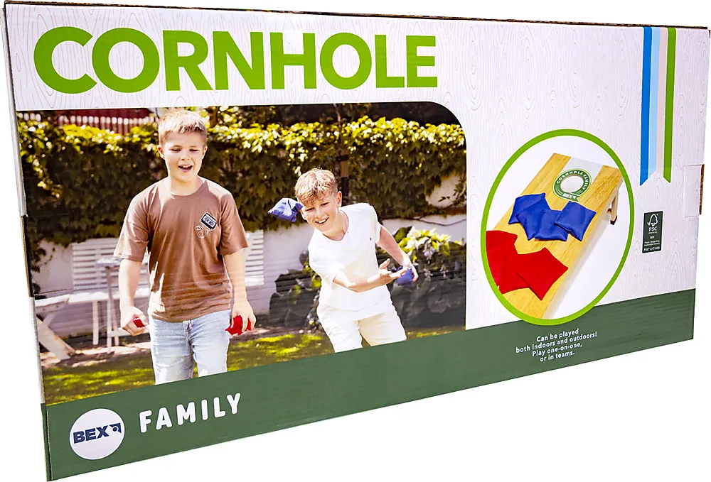 Kast erteposer Cornhole Familie