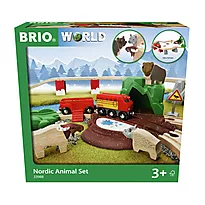Dyresett BRIO® World nordisk