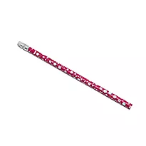 Blyant med viskelær, rosa