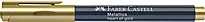 Merkepenn FABER CASTELL metallic gull