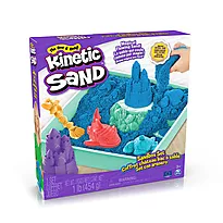Kinetic Sand Sandbox Set blå