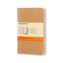 Notatbok Moleskine 3-pk myk linjert