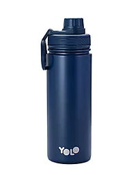 Drikkeflaske YOLO 600ml indigoblå