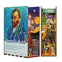 Puslespill 3D 80 Book Nook Vincent World
