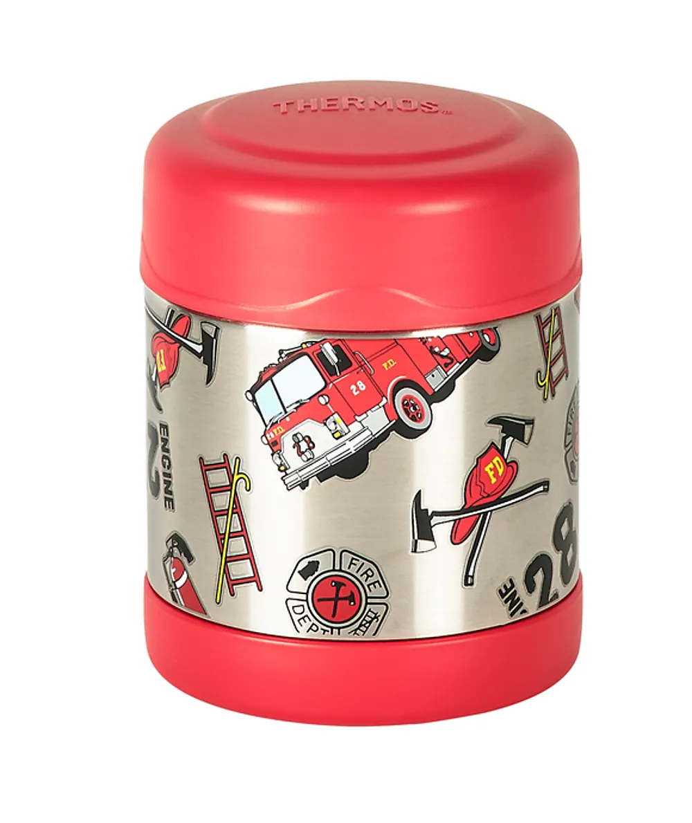 Mat-termos Thermos 290 ml brannbil/rød