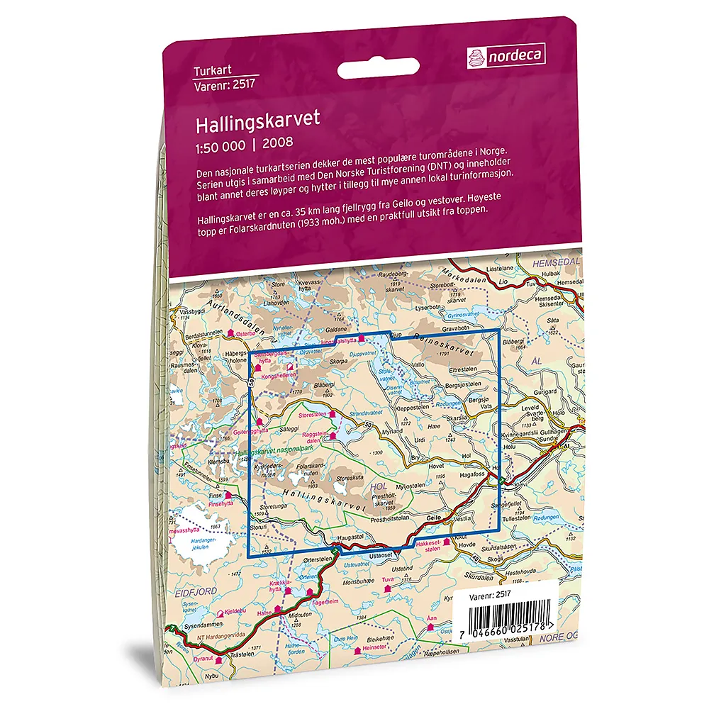Hallingskarvet DNT Turkart
