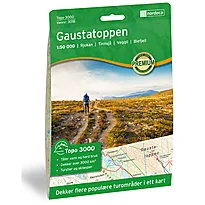 Gaustatoppen Topo 3000 Turkart