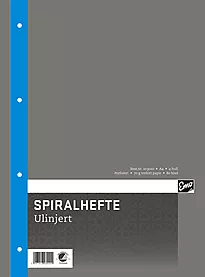 Spiralhefte EMO A4 70g 80 blad ulinjert