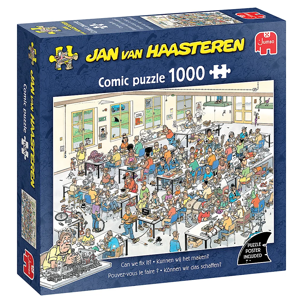 Puslespill 1000 JVH Can We Fix It
