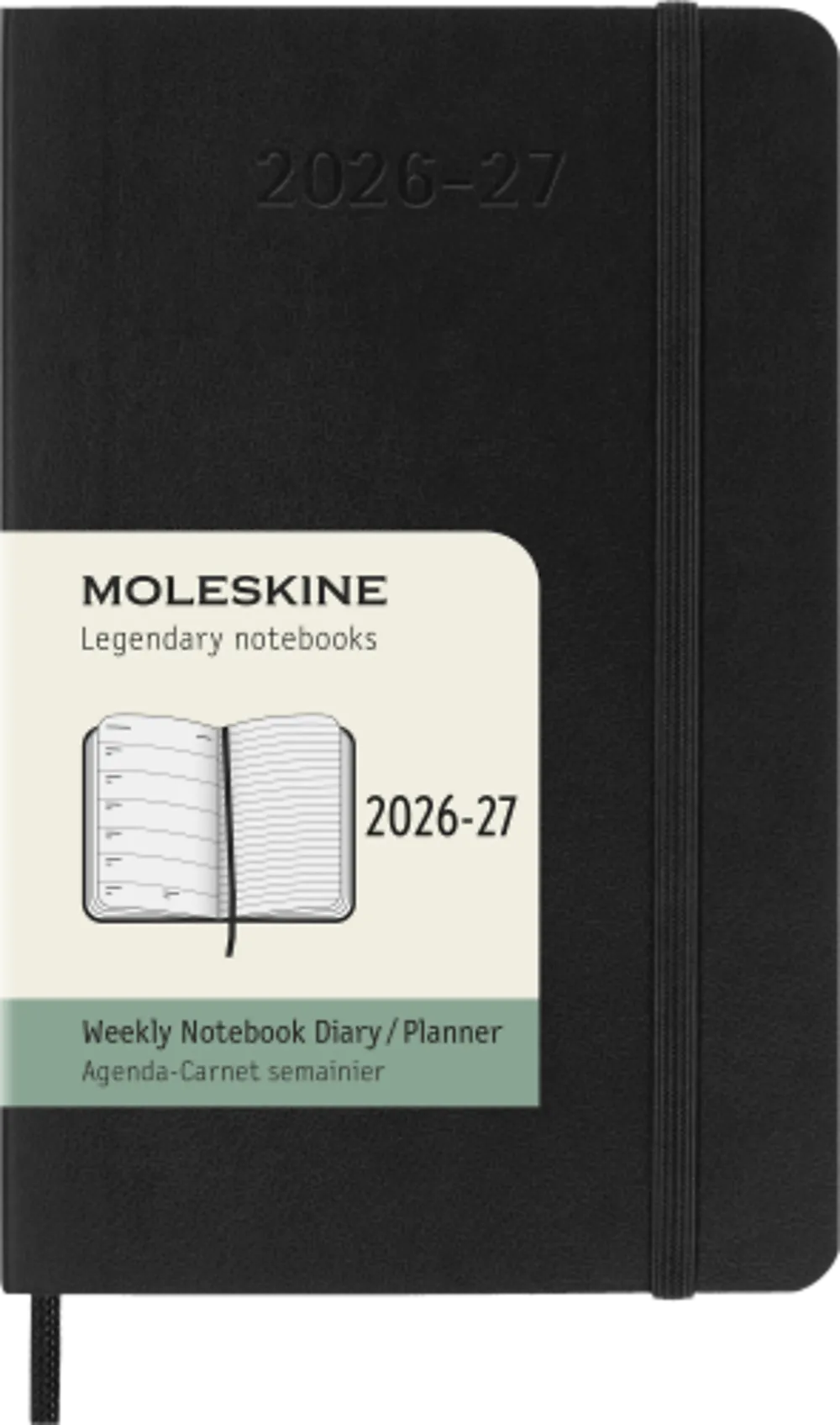 Kalender 2026/27 Myk P Uke Notat Black