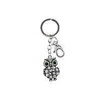 Nøkkelring bag charm ugle
