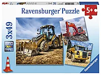 Puslespill 3x49 Store maskiner