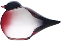 Dompap glassfigur 9 cm