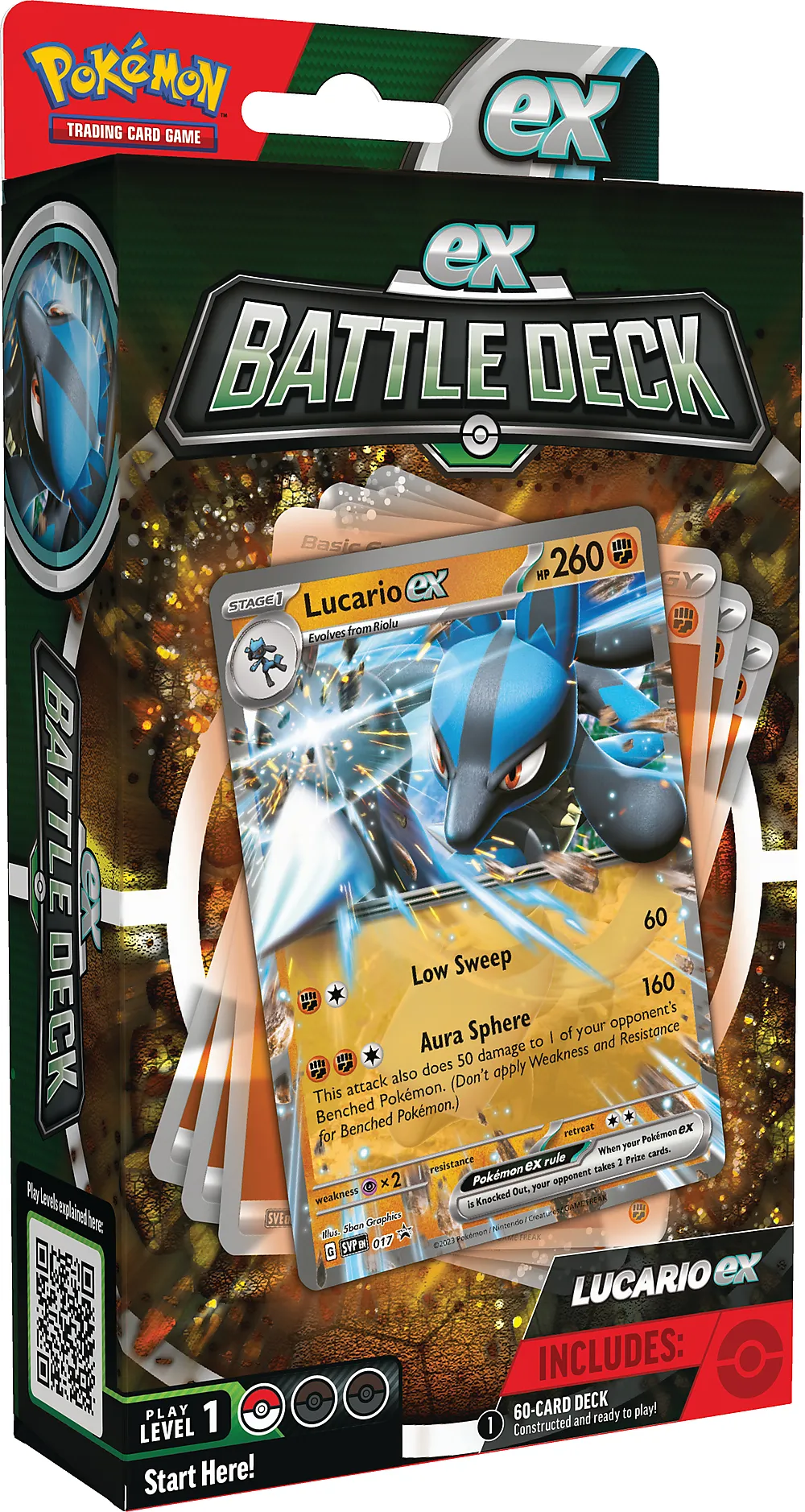 Samlekort Pokemon BattleDeck EX April 23