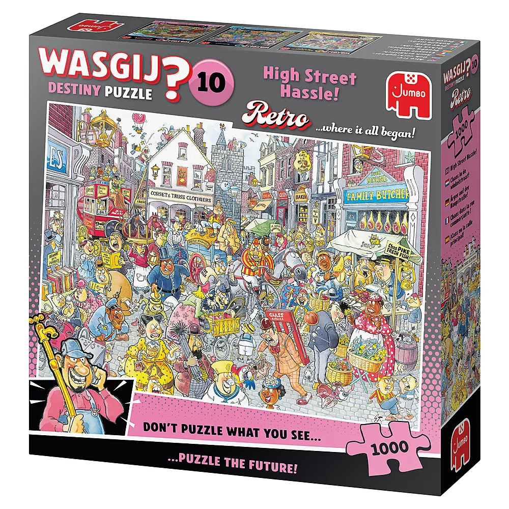 Puslespill 1000HighStreet HassleWasgij