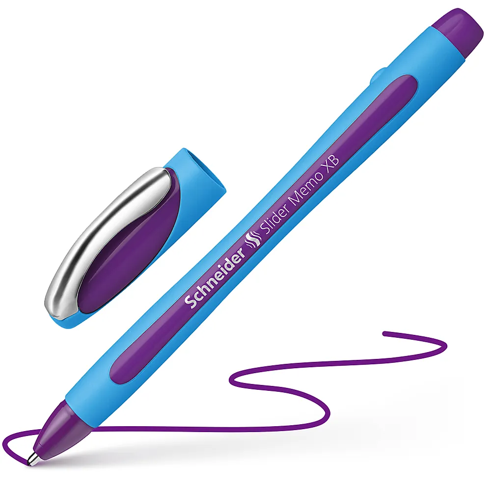 Kulepenn Slider Memo XB lilla
