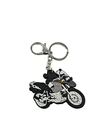 Nøkkelring motorsykkel, svart