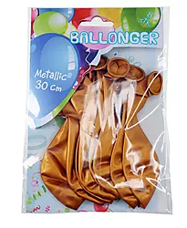Ballonger metallic 8pk gull
