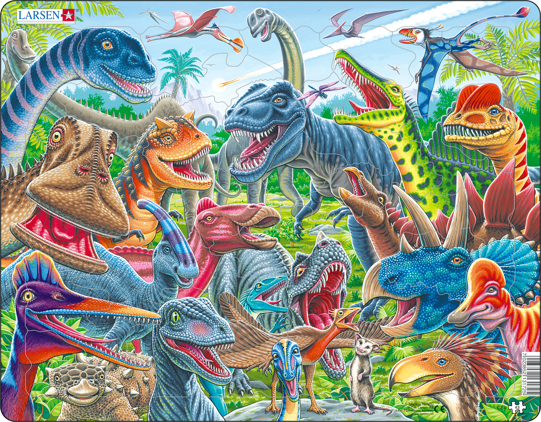 Cheerful Dinosaurs