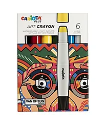 Fargestifter Carioca Plus kunst 6pk