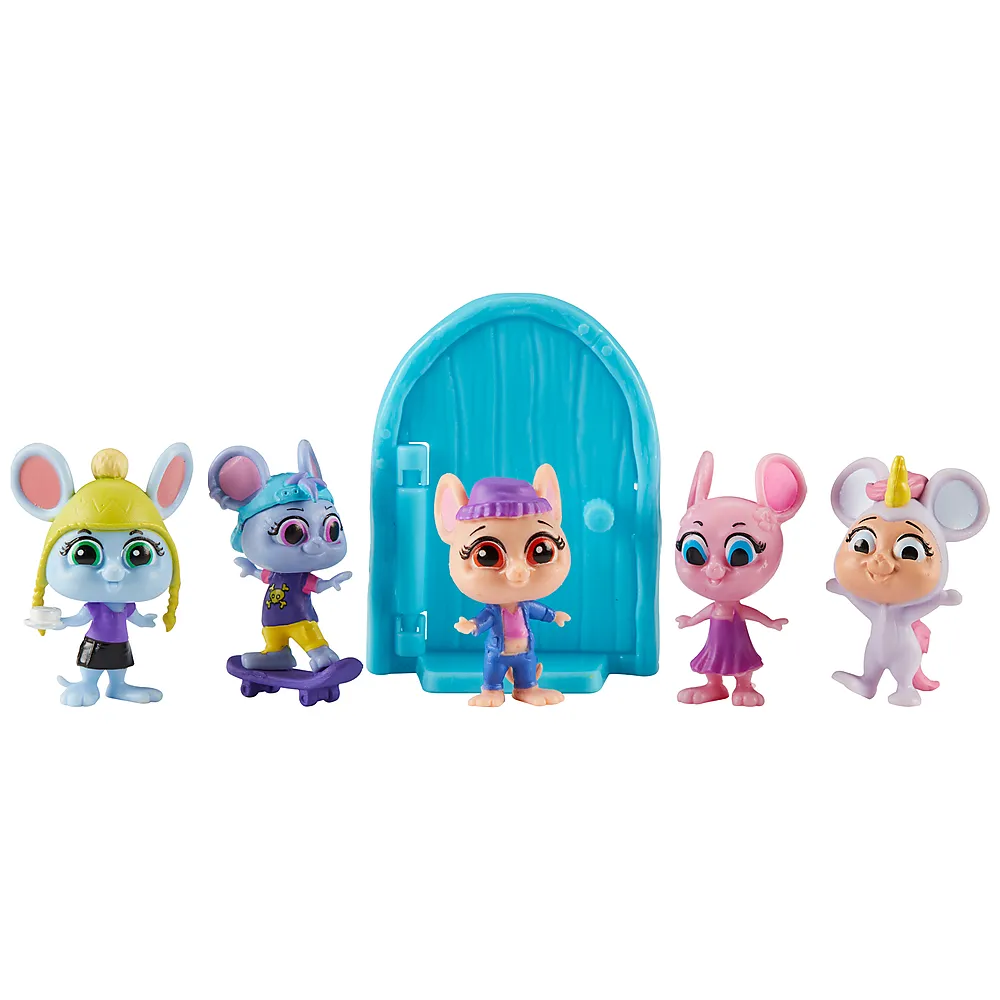 Figur Mouse in The House 5pk 2 ass.