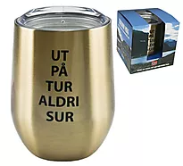 Termokopp i gull Ut på tur aldri sur