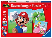 Puslespill 3x49 Super Mario