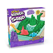 Kinetic Sand Sandbox Set grønn