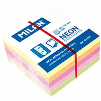 Sticky Notes Minikloss NEON 50x50mm