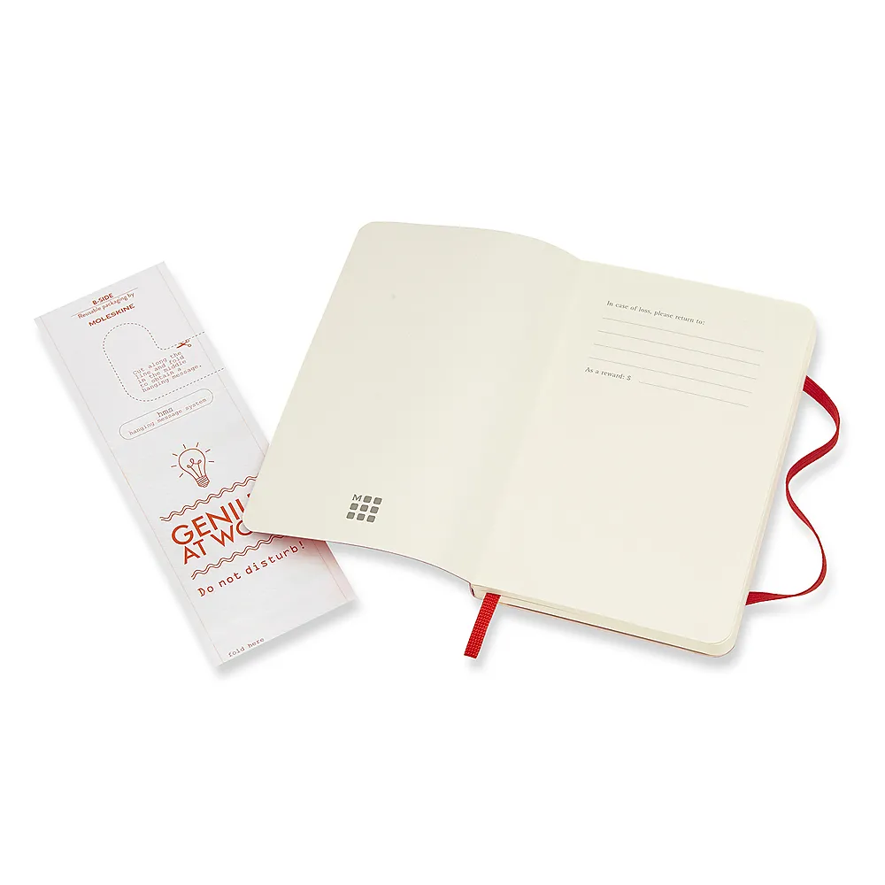 Notatbok Moleskine myk ulinjert